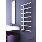 Alt Tag Template: Buy Carisa IVOR Satin Polished Stainless Steel Vertical Heated Towel Rail 1000mm H x 500mm W, Dual Fuel - Thermostatic by Carisa for only £790.79 in Towel Rails, Dual Fuel Towel Rails, Carisa Designer Radiators, Dual Fuel Thermostatic Towel Rails, Carisa Towel Rails at Main Website Store, Main Website. Shop Now