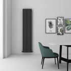 Alt Tag Template: Buy Carisa Pipette Aluminium Designer Radiator 1800mm x 470mm Single Panel, Textured Anthracite by Carisa for only £388.10 in Radiators, Carisa Designer Radiators, Designer Radiators, Carisa Radiators, Vertical Designer Radiators, Aluminium Vertical Designer Radiator, Anthracite Vertical Designer Radiators at Main Website Store, Main Website. Shop Now