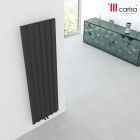 Alt Tag Template: Buy Carisa BURANO S Textured Anthracite Aluminium Vertical Designer Radiator 1800mm H x 375mm W, Central Heating by Carisa for only £338.08 in Aluminium Radiators, View All Radiators, Carisa Designer Radiators, Designer Radiators, Carisa Radiators, Vertical Designer Radiators, Aluminium Vertical Designer Radiator at Main Website Store, Main Website. Shop Now