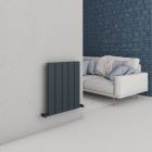 Alt Tag Template: Buy Carisa CHAMBORD Textured Anthracite Aluminium Horizontal Designer Radiator 600mm H x 695mm W, Central Heating by Carisa for only £229.24 in Aluminium Radiators, View All Radiators, Carisa Designer Radiators, Designer Radiators, Carisa Radiators, Horizontal Designer Radiators, Aluminium Horizontal Designer Radiators at Main Website Store, Main Website. Shop Now