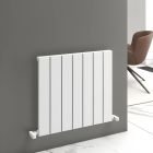 Alt Tag Template: Buy Carisa ANGERS Textured White Aluminium Horizontal Designer Radiator 600mm H x 695mm W, Central Heating by Carisa for only £229.24 in Aluminium Radiators, View All Radiators, Carisa Designer Radiators, Carisa Radiators, Horizontal Designer Radiators, Aluminium Horizontal Designer Radiators at Main Website Store, Main Website. Shop Now