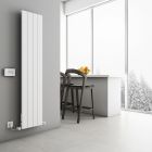 Alt Tag Template: Buy Carisa BOREAS HYBRID M Textured White Aluminium Vertical Designer Radiator 1800mm H x 555mm W, Central Heating by Carisa for only £1,027.05 in Aluminium Radiators, View All Radiators, Carisa Designer Radiators, Designer Radiators, Carisa Radiators, Vertical Designer Radiators, Aluminium Vertical Designer Radiator at Main Website Store, Main Website. Shop Now