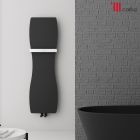 Alt Tag Template: Buy Carisa HAMLETS Textured Black Flat Mild Steel Vertical Designer Radiator 1190mm H x 353mm W, Electric Only - Thermostatic by Carisa for only £488.57 in at Main Website Store, Main Website. Shop Now