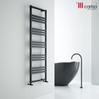 Alt Tag Template: Buy Carisa FRAME Textured Anthracite Aluminium Vertical Heated Towel Rail 1008mm H x 500mm W, Dual Fuel - Thermostatic by Carisa for only £371.33 in Towel Rails, Dual Fuel Towel Rails, Carisa Designer Radiators, Dual Fuel Thermostatic Towel Rails, Carisa Towel Rails at Main Website Store, Main Website. Shop Now