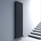 Alt Tag Template: Buy Carisa Monza Double Panel Aluminium Vertical Designer Radiator 1800mm H x 280mm W - Textured Anthracite by Carisa for only £320.38 in Aluminium Radiators, View All Radiators, Carisa Designer Radiators, Designer Radiators, Carisa Radiators, Vertical Designer Radiators, Aluminium Vertical Designer Radiator at Main Website Store, Main Website. Shop Now