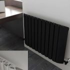 Alt Tag Template: Buy Carisa GAIA Textured Anthracite Aluminium Horizontal Designer Radiator 600mm H x 880mm W, Central Heating by Carisa for only £634.06 in at Main Website Store, Main Website. Shop Now