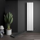 Alt Tag Template: Buy Carisa NOTUS Z Textured White Aluminium Vertical Electric Radiator 1800mm H x 400mm W, Electric Only - Standard by Carisa for only £795.29 in View All Radiators, Carisa Designer Radiators, Electric Radiators, Electric Standard Radiators, Carisa Radiators, Electric Standard Radiators Vertical at Main Website Store, Main Website. Shop Now